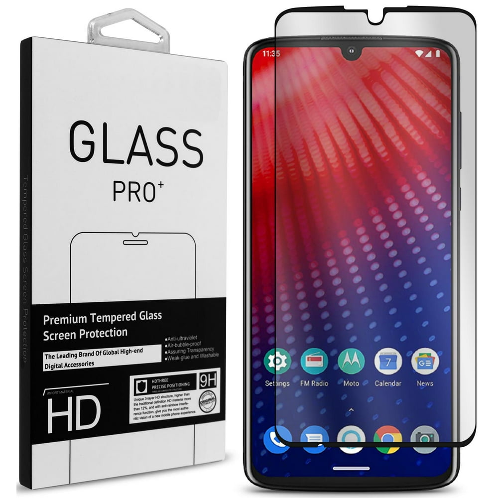 CoverON Motorola Moto Z4 Tempered Glass Screen Protector