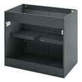 thumbnail image 2 of Modway Vitality 29.5" Plastic and Wood Wall-Mount Bathroom Vanity in Gray, 2 of 4