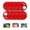 Red, variant on 20 Pcs Plastic Beehive Entrance Gates Round Ventilation Discs for Beekeeping Airflow Management Tool Professional Hive Door Accessories(Blue)