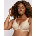 thumbnail image 6 of Women's Bali 0904 Lilyette Plunge Into Comfort Keyhole Minimizer Bra (Champagne Shimmer 42DDD), 6 of 8