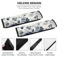 thumbnail image 2 of WYYP Flower Butterfly Vintage Car Safety Seatbelt Shoulder Pad 2Pcs, 2 of 6