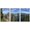 WHITE, variant on wall26 - 3 Panel Framed Canvass Wall Art - Majestic Natural Landscape Triptych Framed Canvass Series - High Sierra - Giclee Print Gallery Wrap Modern Home Art Ready to Hang - 16"x24"x3 Blac