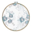 thumbnail image 2 of Malla Bordado Flor Pintura Cruz Bambú Bordado Costura Colgantes Para Sala De Estar Diy Boda Decoración Vogacara HA023603-00, 2 of 7