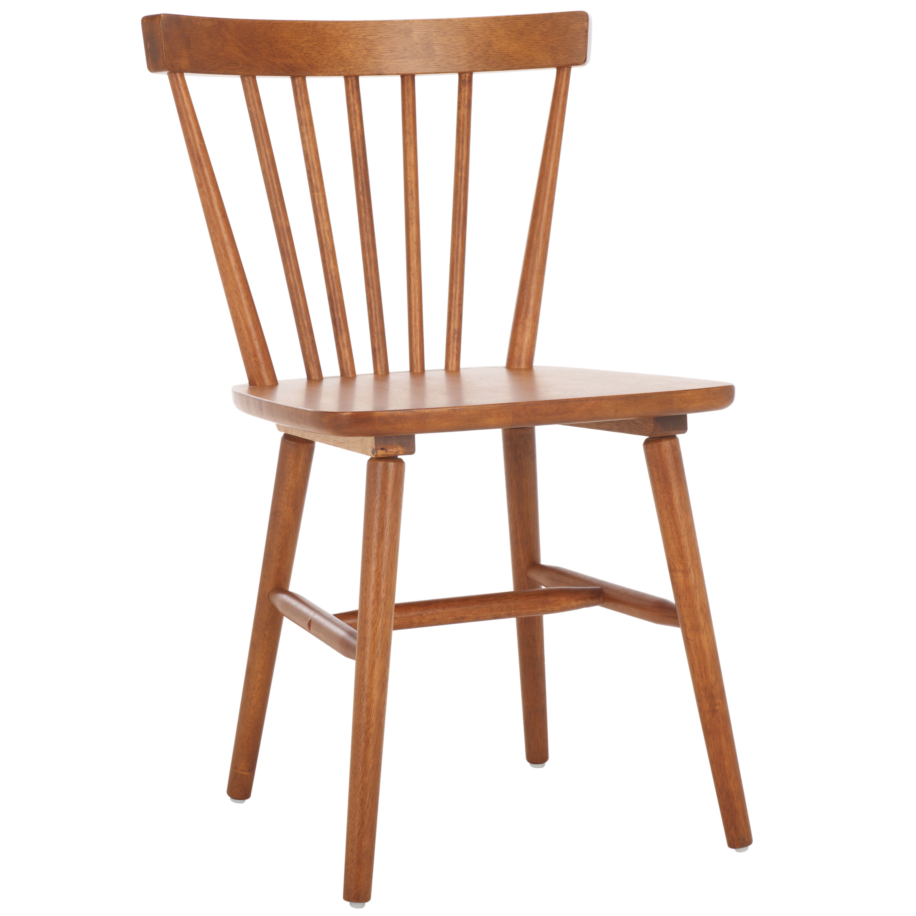 Safavieh Winona Scandinavian Wood Dining Side Chairs, Honey (Set of 2)