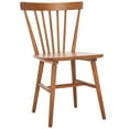 thumbnail image 5 of Safavieh Winona Scandinavian Wood Dining Side Chairs, Honey (Set of 2), 5 of 8