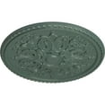 thumbnail image 3 of 32 5/8"OD x 2"P Bradford Ceiling Medallion (Fits Canopies up to 6 5/8"), Hand-Painted Cloud Burst, 3 of 6