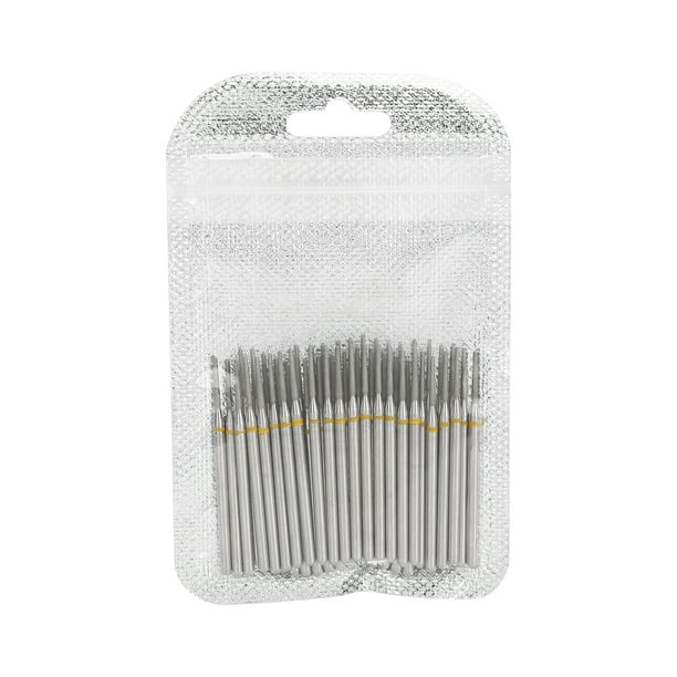 Brocas para pulir uñas, 50 piezas Brocas para uñas Cabezal para pulir uñas Accesorio para pulidor de uñas Elegante y moderno