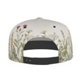 thumbnail image 5 of Flat Bill Trucker Hats for Women Men - Herbs and Wildflowers (2) Adjustable Flat Baseball Cap Snapback Hats Dad Hats for Men, 5 of 7