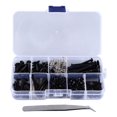 thumbnail image 2 of Kit de Tornillos para Guitarra Juego Surtido de Tornillos para Guitarra Livianos Surtido de Tornillos para Puente con Resorte de Hierro Accesorio para Instrumentos para ANGGREK Otros, 2 of 8