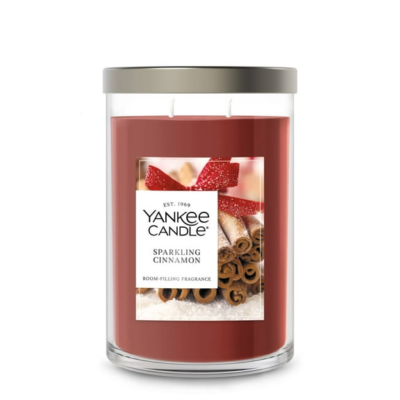 Yankee Candle Sparkling Cinnamon Large Tumbler Scented Candles, 20 oz