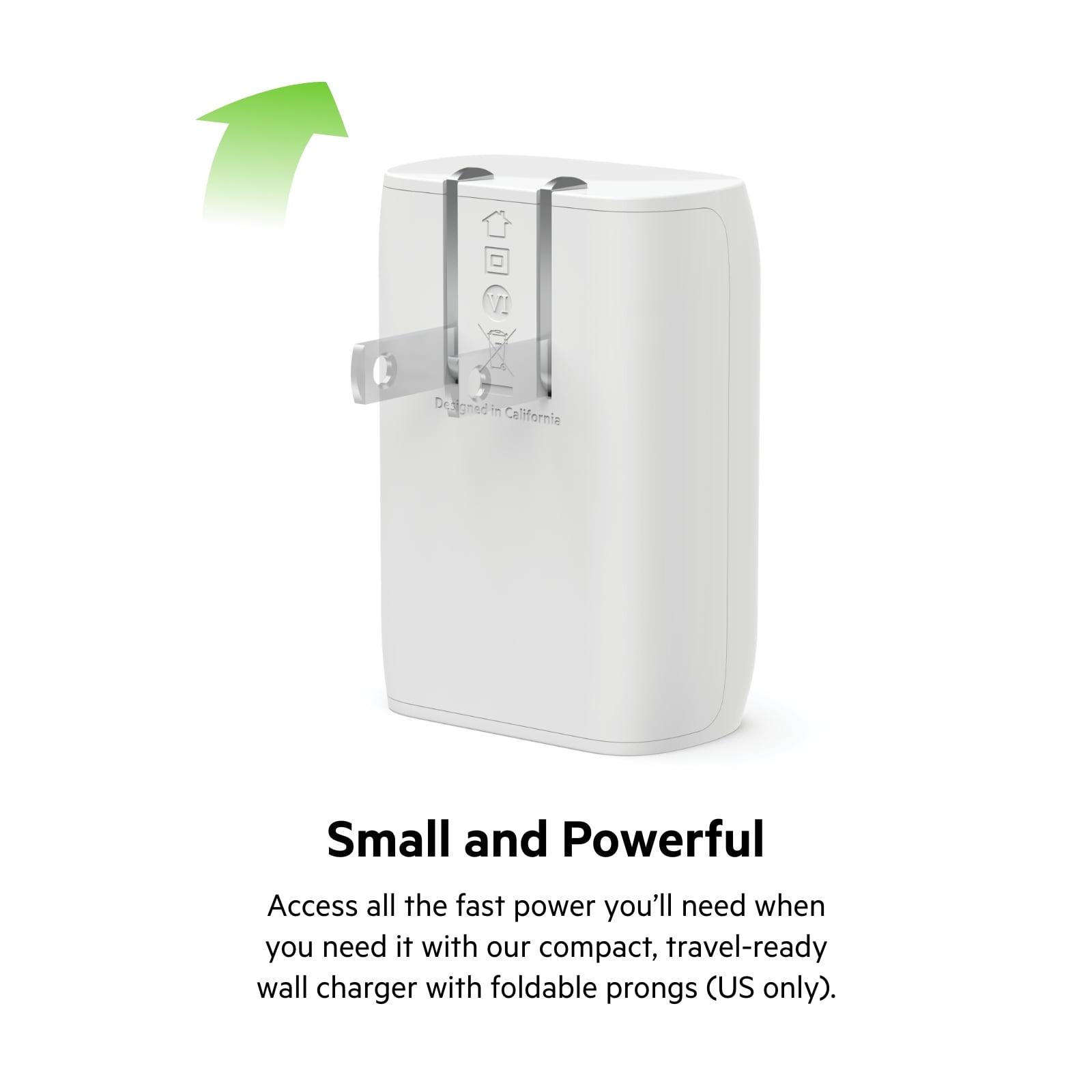 Belkin 30W USB-C Wall Charger, USB-C Power Delivery, PPS Fast Charging for iPhone 16, 16 Plus, 16 Pro, 16 Pro Max, iPhone 15, 15 Pro, Galaxy S25, iPad, AirPods, Nintendo Switch 2 & More - White