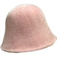 thumbnail image 3 of CoCopeaunts Women Bucket Hat Autumn Winter Wild Wear Corduroy Solid Fisherman Hat Men Outdoor Warm Packable Bell Bucket Cap, 3 of 8