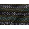 thumbnail image 3 of oneOone Viscose Jersey Fabric Aztec Flame Stitch Decor Fabric Printed BTY 60 Inch Wide, 3 of 4