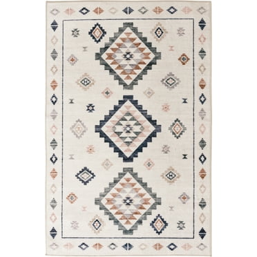 Mainstays 4'x5'6" Southwestern Faux Fur Indoor Rug