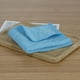 thumbnail image 2 of Paños de limpieza de microfibra, 5 unidades, trapos de limpieza suaves y absorbentes para todo uso, sin pelusa, paño de lavado sin rayas para el hogar, la cocina (12 pulgadas x 12 pulgadas), 2 of 5