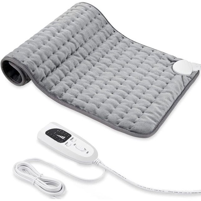 Coussin Chauffant 40X72cm, Couverture Chauffante Humide et Sèche pour Bain