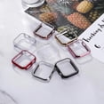 thumbnail image 4 of Adecuado para Apple Single Row Drill Case Apple Watch 8 7se 6 5 4321pc Funda protectora galvanizada de medio paquete, 4 of 6