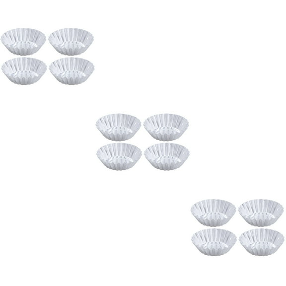 30 Pcs Stainless Steel Baking Pans for Tarts, Muffins, Chocolate, Tartlets Mold Griddle Cups
