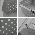 thumbnail image 3 of 3-pack Stackable Storage Baskets, Plastic Stacking Organizer Bins, 3 of 7