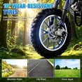 thumbnail image 6 of Ktoebyco 49cc Kids Dirt Bike, Gasoline Powered 2-Stroke Mini Motorcycle, 1-Seater, 1.5L Fuel Capacity, Blue, 6 of 8
