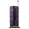 thumbnail image 5 of Luggage Suitcase Sets Expandable ABS Durable Suitcase Sets 4 Spinner Wheels TSA Lock 3pcs Clearance Luggage Set 20''24''28'' Orange, 5 of 10
