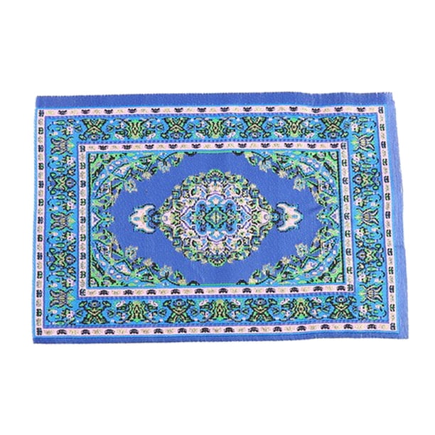 Alfombra CUTICAT Recubrimiento de piso decoración hogar azul