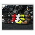 thumbnail image 4 of Stylish motorcycle boots - Classic design, comfortable and breathable, suitable for both daily commuting and casual riding,Red,46, 4 of 19