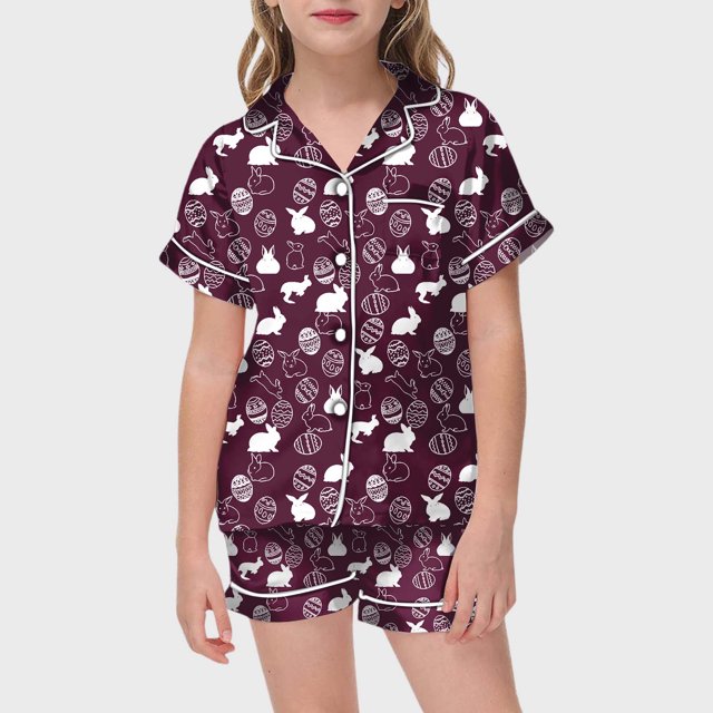 WEAIXIMIUNG Kid DIY Hand Painted Homewear Set Colouring Pajama Sets For And Girl Can Play With And Wea 110