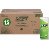 6709 100% Recycled Roll Towels, 2-Ply, 9 x 11, 60 Sheets, 15 Rolls/Carton