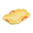 thumbnail image 4 of yotijay Children Downhill Toboggan Snow Sled with Brake Grass Sled Portable Length 62cm Yellow, 4 of 9