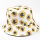 thumbnail image 4 of Sombreros de verano con protección solar, estampado de girasoles, para exteriores, estilo pescador, para mujer, 4 of 4