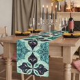 thumbnail image 2 of Retro Abstract Art 70 Inch Table Runner, Geometric Western Vintage Farmhouse Dresser Scarf Cotton & Linen Tablerunner for Dining/Kitchen Island/Holiday Party Décor 13" x 70", 2 of 9