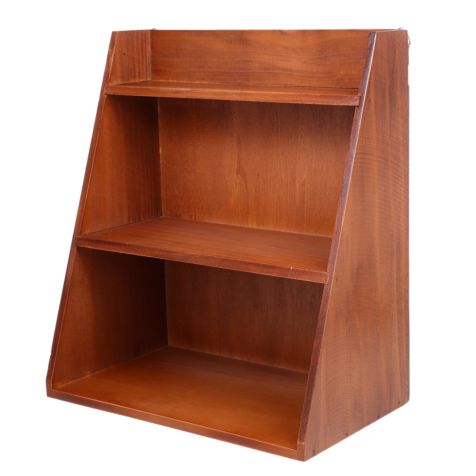 HOLGER Solid Wood 3 Tier Floor Storage Shelf Rack Multi-Use