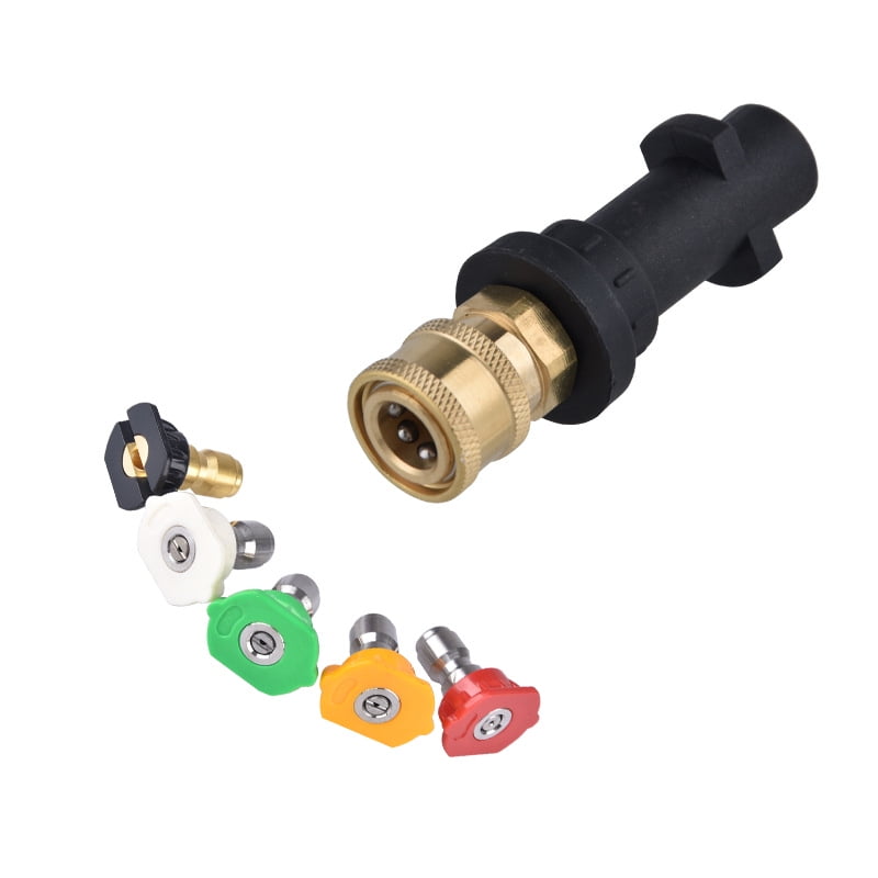 1/4'' Quick Connect Pressure Washer Spray Nozzles For Karcher K Series Accessory 