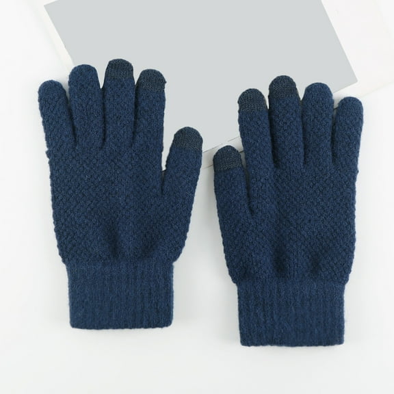 Women Men Casual Snowman Embroidered Full Finger Gloves Winter Warm Gloves Mittens for Women Cold Weather Heated Winter Ski Gloves Mittens Men Women Gloves Mitten Gloves Mittens Women Cold Weather