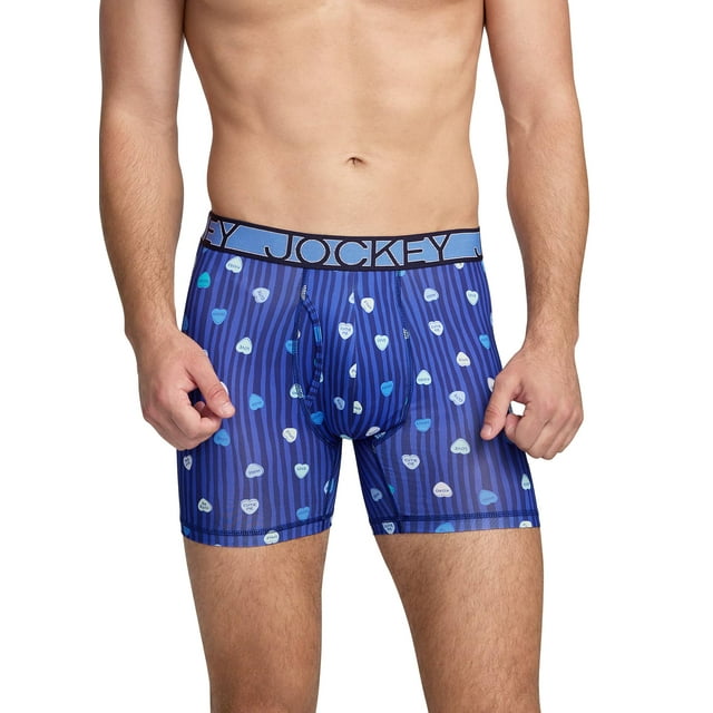 Jockey Caleçon Boxeur Actif en Microfibre 5 Po