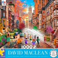 thumbnail image 2 of Rompecabezas Ceaco David Maclean Hot Summer Days NYC 1000 piezas, 2 of 9