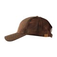 thumbnail image 2 of SPRING PARK Women Vintage Washed Cotton Soft Mesh Adjustable Baseball Cap, 2 of 7