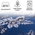 thumbnail image 3 of Flora Collection Luxury 300 Thread-Count, 22-Inch extra-deep Pocket Sheet Sets, 3 of 8