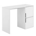 thumbnail image 4 of Convenience Concepts Designs2Go 29.50 in. Tall Student Desk with Storage Cabinets, White, All Ages, 4 of 6
