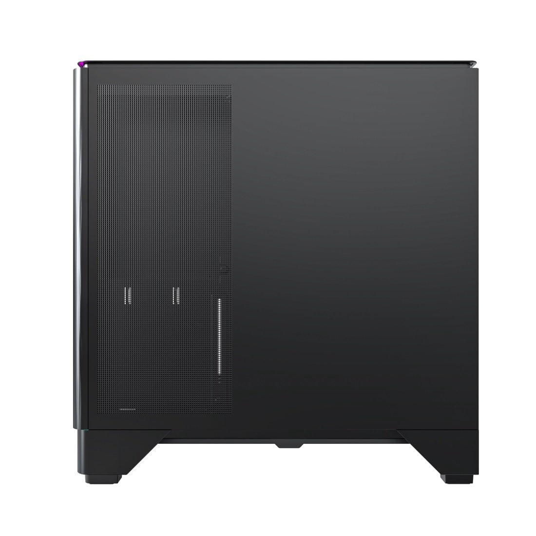 MONTECH KING 45 KING45B ATX PC Case, Curved Panoramic Glass, Chimney Airflow