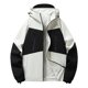 thumbnail image 2 of pstuiky camisas de manga larga para hombre, Chaqueta informal de hombre de color liso con capucha, manga larga y bolsillo con cremallera, estilo stormtrooper Tops casuales para hombres s, 2 of 9