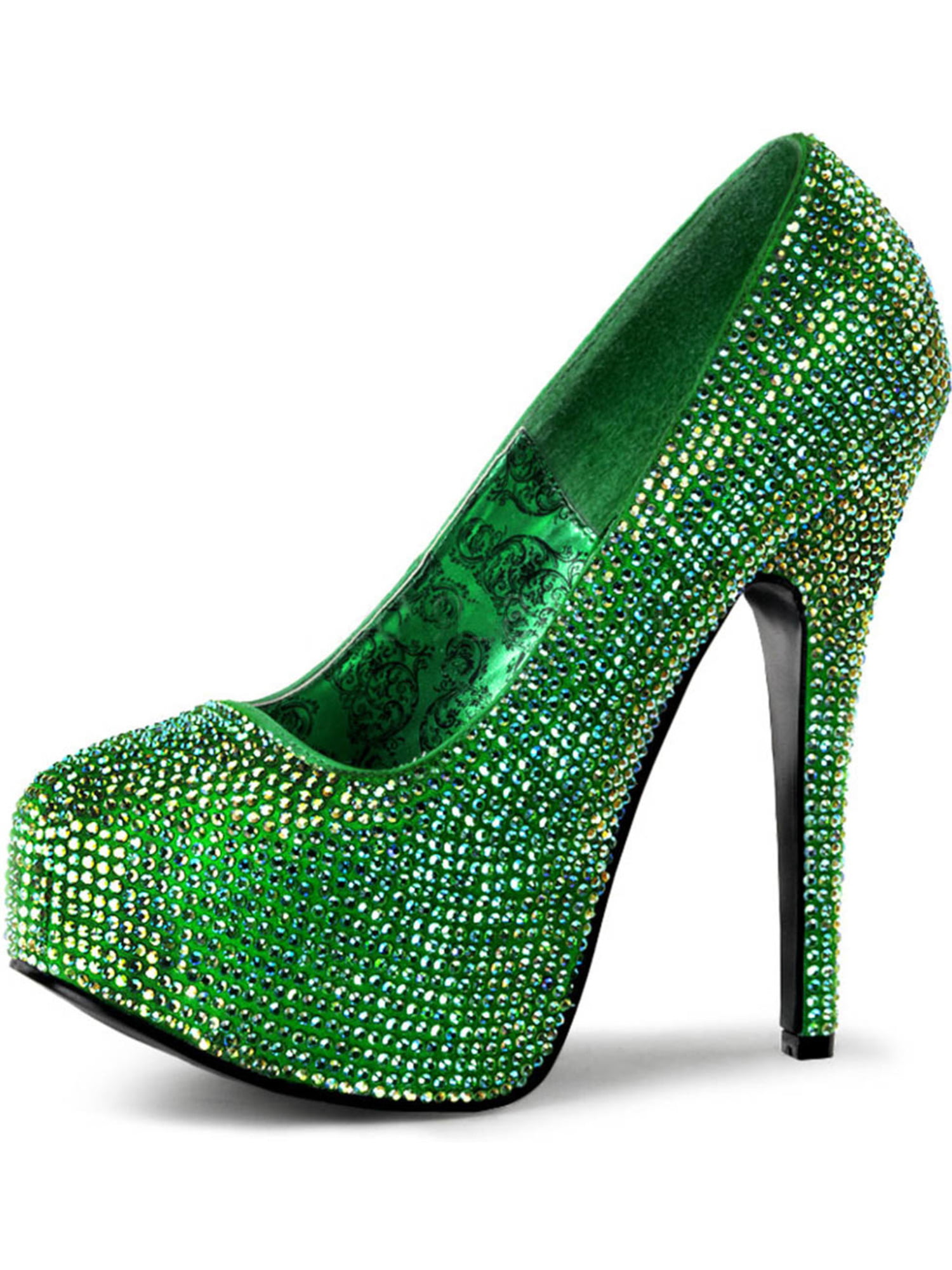 kelly green heels
