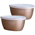 thumbnail image 6 of CRILSTYLEO Kitchen Bowls Plastic Kitchenware Household Use 2Pcs 11.8X8.2X5.8In, 6 of 8