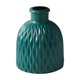 thumbnail image 2 of Jarrón decorativo de plástico, azul, 2 of 6