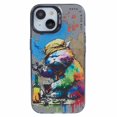 thumbnail image 3 of Cadeau compatible Étui Graffiti Iphone 15 Plus Motif Animal Pc+tpu, 3 of 5