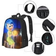 thumbnail image 2 of Yiaed inside out 2 Pattern Carry on Backpack,16.5x12.5x5.5 Personal Item Bag Carry On Backpack Water Resistant Lightweight Daypack, 2 of 6