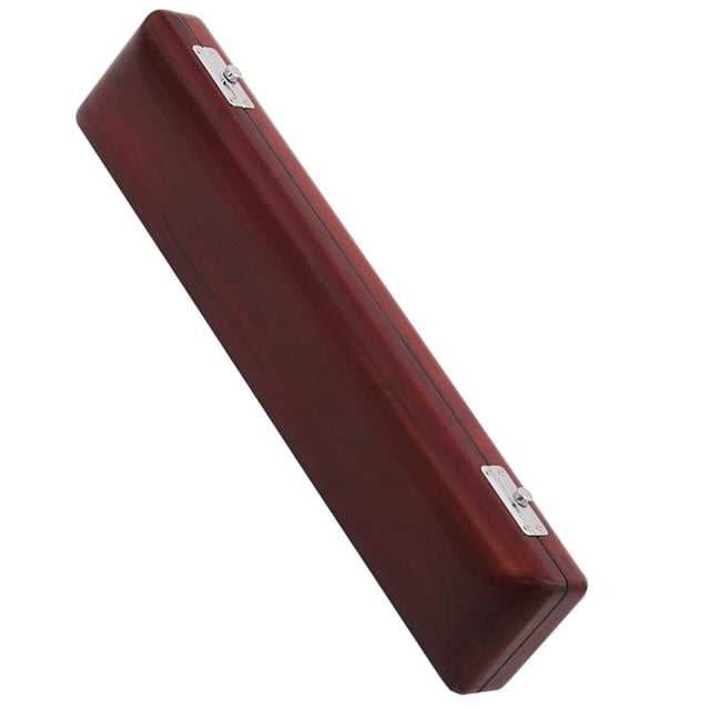 KAKOWELY Caja De Madera Roja Para Flauta Con Acabado Elegante Y Fragancia Natural