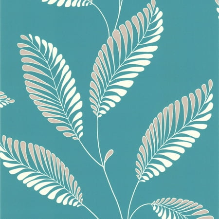 UPC 091212015753 product image for Decorline Aubrey Modern Leaf Trail Wallpaper | upcitemdb.com