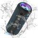 thumbnail image 1 of wonima11 Portable Bluetooth Speakers, IPX7 Waterproof Wireless Speaker with 24W Loud Stereo Sound, Outdoor Speaker with Bluetooth 5.3, Deep Bass, RGB Lights, Dual Pairing, 30H Playtime for Home, Party, 1 of 1